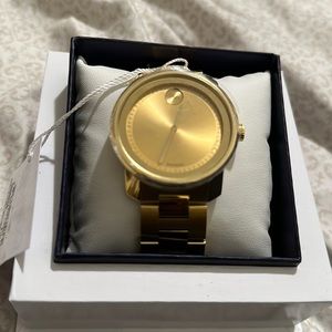 Movado bold men new with tag